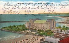 Postcard CA Long Beach Municipal Auditorium Posted 1951 Linen Vintage PC H2686 picture