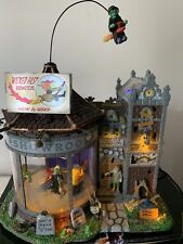 Lemax Spooky Town Wicked Fast Broomsticks-EXCELLENT CONDITION  picture