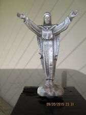 custom christ with rock and roll hands car hood ornament   BALANCE DUE picture