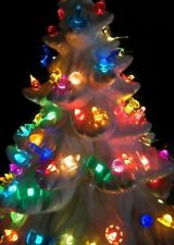 Huge Lot 60 Ceramic Christmas Tree Assorted Mixed Fun Lights Bulbs *NEW* picture