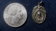 Vintage Scapular Medal, Sterling Silver picture