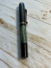 Vintage Green-marbled PELIKAN 100 N Pen from the 1950ies CN-Nib Size OB picture