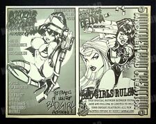 Double Impact Raw + Hellina High Impact Comics Print Magazine Ad Poster ADVERT picture