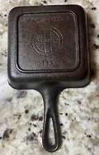 Griswold Square Cast Iron Toy Skillet Frying Pan #775 Excellent Condition. picture