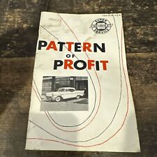1957 Chevrolet Pattern of Profit Sales Booklet Brochure 57 Chevy picture