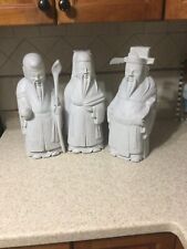 VIntage Chinese Gods-set Of 3 picture