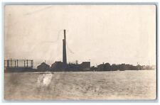 Lincoln Nebraska NE Postcard RPPC Photo View Of Flood 1908 Posted Antique picture