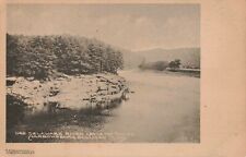 Delaware River Above The Bridge, Narrowsburgh, Sullivan County, N.Y. Postcard picture