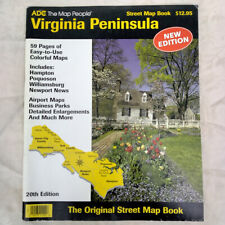 ADC Street Map Book - Virginia Peninsula - 20th Edition, 2001 - Atlas picture