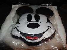 MICKEY MOUSE HEAD PLUSH PILLOW NEW IN BAG DMC 12 X 18 DISNEY MOVIE CLUB picture