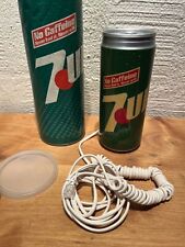 Vintage 7-Up Red Dot Telephone in a Can Push Button Keys 14 Ft Cord  NEW picture