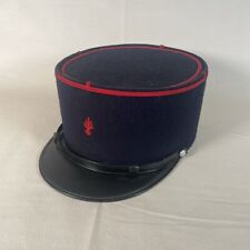 Vintage French Gendarme Police Hat Kepi  Navy Hat picture