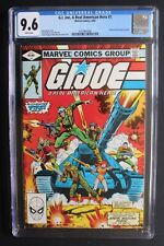 G.I. JOE REAL AMERICAN HERO #1 1st COBRA Snake-Eyes BARONESS 1982 Marvel CGC 9.6 picture