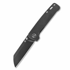 QSP Penguin Folding Knife Black Titanium Handle 154CM Plain Black Blade QS130-O picture