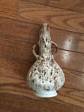 Vintage Chinese Porcelain Vase with two Ears 8'' T x3.25
