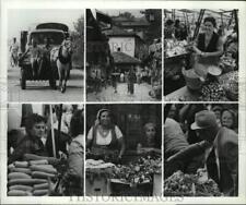 1983 Press Photo Scene during market days in Sarajevo - sax22526 picture
