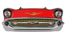 VINTAGE STYLE SIGN Red Front End Chevrolet  24.5 X 10 picture