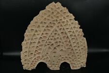 Genuine Ancient Islamic Terracotta Clay Tile From Historic Ancient Mosque picture