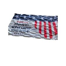 Budweiser Proud to Serve Those Who Served Flag/Banner 36x58 Indoor/Outdoor picture
