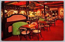 La Taverna Beeches Turin Road Rome New York Interior Restaurant Vintage Postcard picture