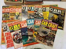 Vintage Car Craft Magazine Lot Of 15 1961, 1964-68 SEE SHIPPING NOTE picture