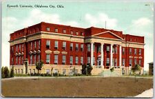 Epworth University Of Oklahoma City Oklahoma OK Front Building Postcard picture