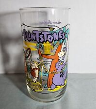 1991 Vintage Hardee’s Flintstones Glass ~The Snorkasaurus Story 30th Anniversery picture