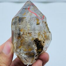 Very large 85mm Herkimer Diamond Enhydro Crystal & moving big water droplets picture