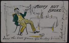 Happy But Broke - 1906 Flag Cancel picture