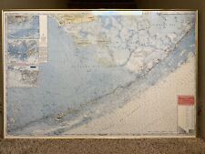 Upper Florida Keys Navigation Waterproof Chart #33 Aluminum Frame Plexiglass picture