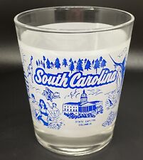 South Carolina Souvenir Frosted Glass Tumbler  picture