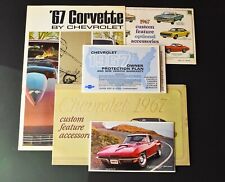 1967 Corvette-Related Literature – Five Pieces – All Original picture