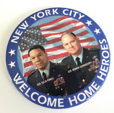 Vintage 1991 Welcome Home Heroes Button 3