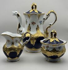 Rare Limoges 8 Piece Set in the Style of B Form Meissen picture