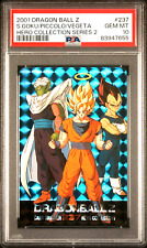 Dragon Ball Z PSA 10 - Hero Collection Series 2 - Goku - Piccolo - Vegeta Prism picture