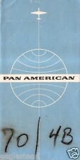 Ticket Jacket - Pan American - Blue - London Ground Sticker Back c1950's (J1896) picture