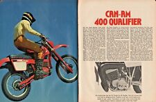 1979 Can-Am 400 Qualifier- 7-Page Vintage Motorcycle Road Test Article picture