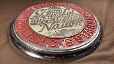 Vintage Continental Motors Corporation Brass Sign from Headquarters Muskegon MI picture