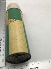 Vintage Thermos King Seeley Holiday Quart Size Green Beige Vacuum Bottle picture
