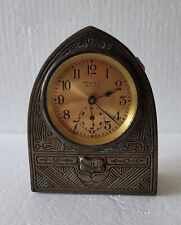 Original Antique Rare Tiffany Studios Clock Included Key American Indian Pattern picture
