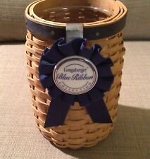 longaberger blue ribbon collection Basket 2003 Pre Owned Rare picture