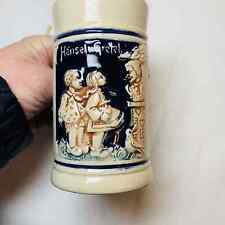 Vtg German Beer Stein Mini Mug Hansel & Gretel Fairy Tales West Germany picture