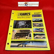 Vintage 1986 Earl's Performance Products Catalog, Competition Plumbing picture