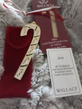 New 2021 Wallace Candy Cane Ornament picture