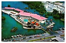 VTG The Castaways Hotel, Aerial View, Miami, FL Postcard picture