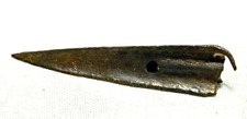 Ancient Greek Roman metal arrowhead #5 excavated & original picture