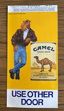 Vintage Camel Joe Camel Promo Door Stickers Decals 1991 Double Sided picture