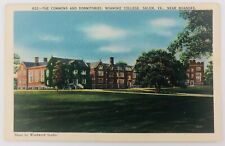 Vintage Salem Virginia VA Roanoke College The Commons and Dormitories Linen picture