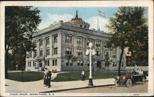 1928 Grand Forks,ND Court House Teich North Dakota Antique Postcard 1c stamp picture