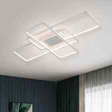 LED Ceiling Light Fixture 60W 41'' Dimmable 3-Square White 3000K-6000K CHYING picture